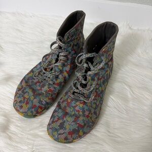 NOBULL High Top Wild Camo Colorful Trainers Sz M13 or W14.5